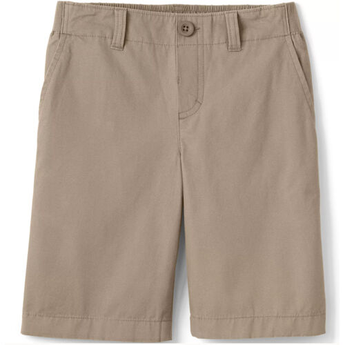 Lands' End School Uniform Kids Elastic Waist Pull On Shorts Thumbnail