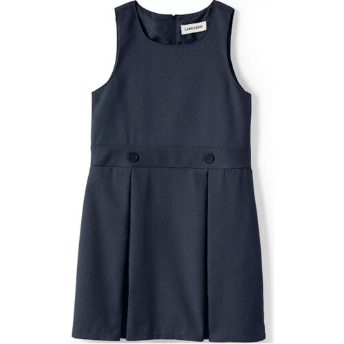 Lands' End School Uniform Girls Jumper Dress Thumbnail