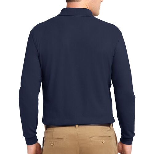 Adult Port Authority® Silk Touch™ Long Sleeve Polo Thumbnail