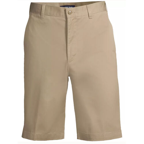 Lands' End Men's 11" Plain Front Blend Chino Shorts Thumbnail